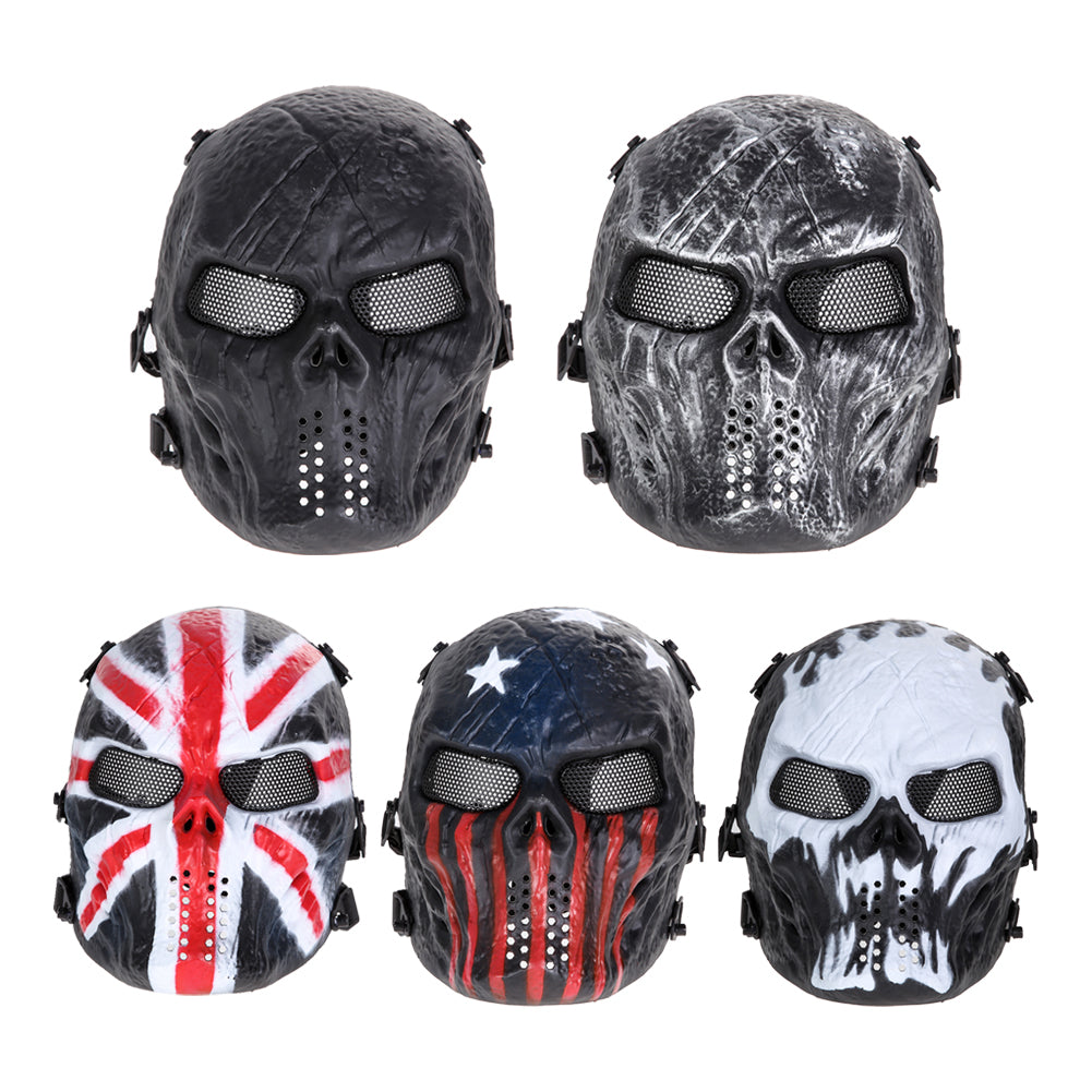 Assorted Design Full Face Protection Skull Mask