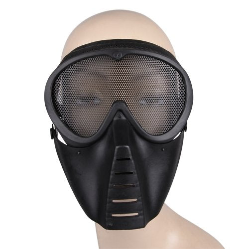 Bravo Mesh Half-Face Mask V1 - Skull – Airsoft Atlanta