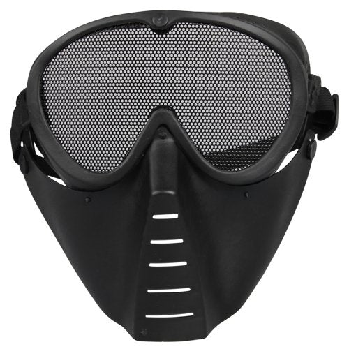 Paintball Black Full Face Mask